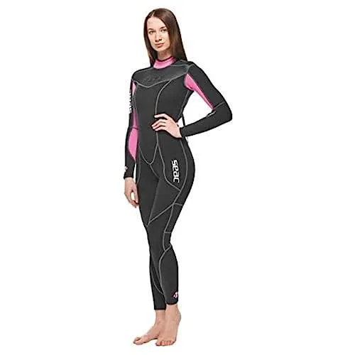 Seac Sense Long, Damen-Overall zum Schnorcheln und Tauchen, aus superelastischem 3mm-Neopren