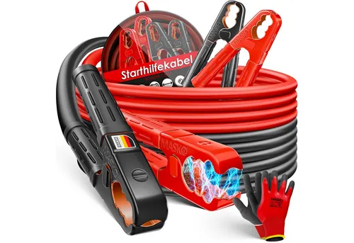 MASKO® Starthilfekabel 1500A für Benzin- und Dieselmotoren von Masko