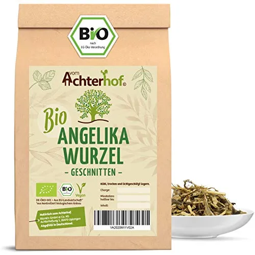 Angelikawurzel BIO (250g) geschnitten Engelwurz Angelikawurzeltee Angelica Archangelica Roots organic vom-Achterhof