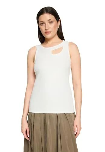 Cartoon Damen T-Shirt mit Cut-Out-Details von Cartoon