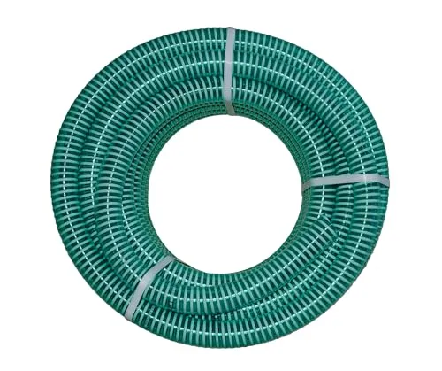 Saugschlauch 1 Zoll 5m - Länge 2m bis 50m - Für Gartenpumpen, Sauganlagen & Hauswasserwerke - Vakuumfest & Formstabil/Pumpenschlauch/Ansaugschlauch /