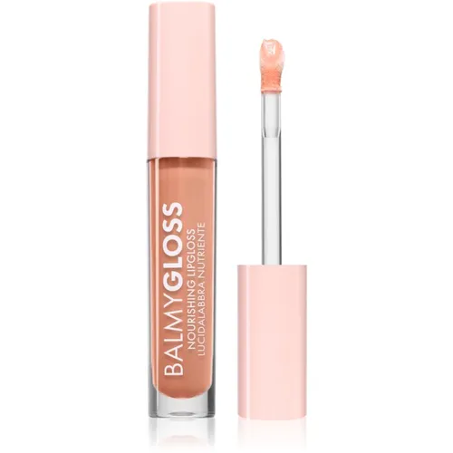 puroBIO Cosmetics BalmyGloss Pflegender Lipgloss Farbton 03 Shimmering Soft Peach 4.2 g
