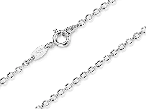 Erbskette 2mm Breite echt 925 Silber Länge 90cm