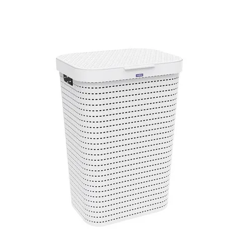 Wäschebox ROTHO 55L in weiß von ES Logistik