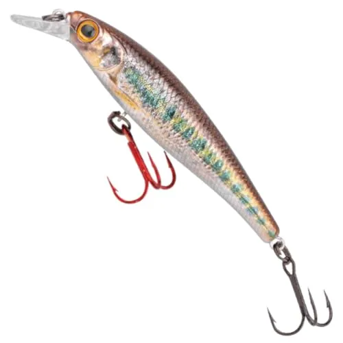 Spro Kunstköder zum Spinnfischen auf Hechte, Zander & Barsche Ikiru Silent Jerk 9,5cm 15g, Farbe:Gudgeon