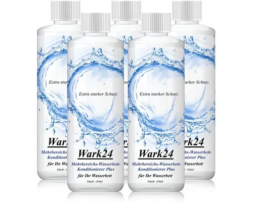 Wark24, Wasserbett Wark24 Wasserbett Konditionierer 250ml 20% Wirkstoffgehalt (5er Pack)