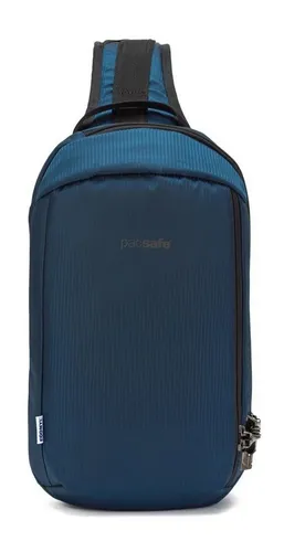 Pacsafe Vibe 325 ECONYL® Sling Pack - Sportliche Umhängetasche - Praktische Umhängetasche mit RFID-Schutz und Diebstahlschutz. Geräumiges Hauptfach mit gepolstertem Tabletfach, ideal für den Stadtbesuch.