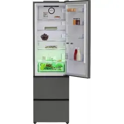 Beko B3RGNA354HG1, 351 l, NoFrost-Funktion (Kühleinheit), SN-ST, 6 kg/24h, E, Grau - Grau