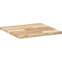 vidaXL Quadratische Tischplatte aus Massivholz - Bartische & -theken, langlebige Akazienholzplatte, ideal für individuelle Gestaltung und vielseitige Nutzung in Wohn- oder Geschäftsräumen.