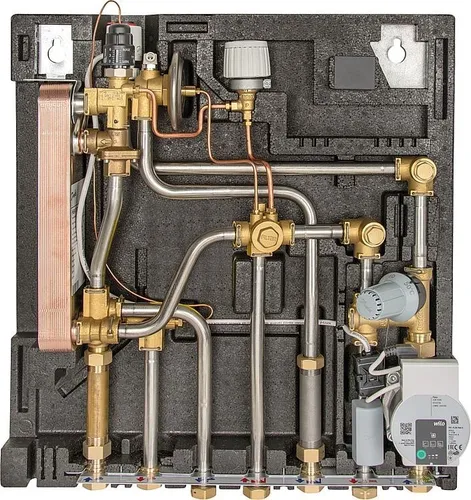 WOLF Wohnungsstation CAT-55 LT inkl. Dämmhaube von Wolf