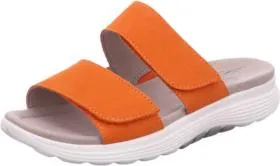 Gabor Damen Low-Top Sneaker, Frauen Halbschuhe,schnürschuhe,schnürer,straßenschuhe,Strassenschuhe,Sportschuhe,Mandarine (Micro),37 EU / 4 UK