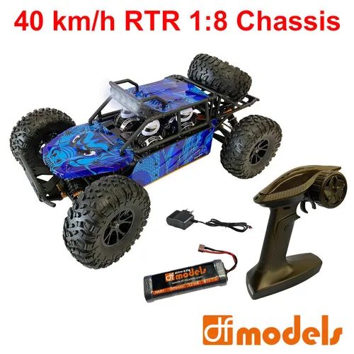 RC Buggy Beach Fighter BR 1:10XL brushed 1:8 Chassis RTR 40km/h df models 3175