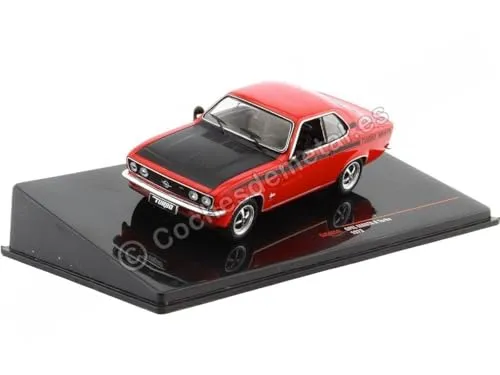 Ixo Opel Manta A Turbo 1973 rot schwarz Modellauto 1:43 Models