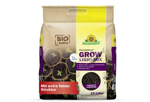 Neudorff Spezialerde NeudoHum Grow Light-Mix, 10 Liter
