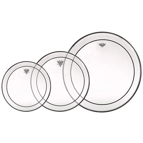 Schlagzeug-Fell-Set Remo Pinstripe Clear PP-1472-PS Schlagzeug Drum Fell Set NEU
