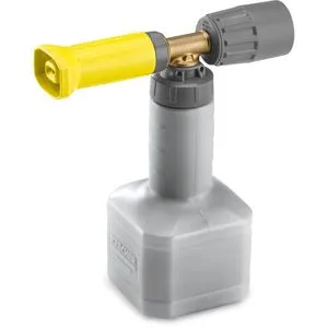 Kärcher Schaumdüse Becher-Schaumlanze Basic 3 - Zubehör für Gartengeräte mit 3-stufiger Dosierung, ideal für mühelose Reinigung und hervorragende Schaumqualität bei niedrigem Reinigungsmittelverbrauch.