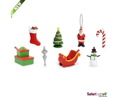 Safari Ltd 677404 Weihnachten  (8 Minifiguren)  Serie Themengebiet