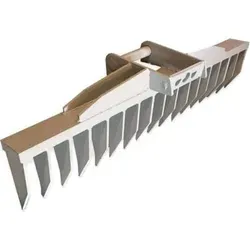 Roderechen MS03 Wurzelreche Feinwurzelschneide Minibagger Rechen Breite 120cm
