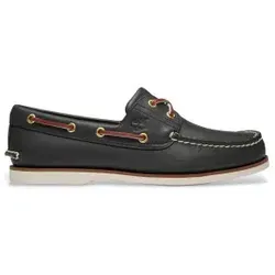 Timberland Men’s 2 Exe Boat Shoe Bootsschuh blau 45 EU - Herren-Halbschuhe, sportlicher Bootsschuh aus Better Leather, ideal zum Segeln, mit rutschfester Gummisohle für optimalen Halt.