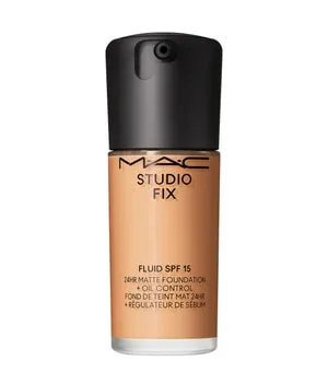 MAC Studio Fix Fluid SPF 15 - 24H Matte Foundation - Make-up mit SPF 15 für langanhaltende Mattierung und Pflege, ideal für einen perfekten Teint den ganzen Tag.