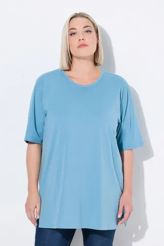 Ulla Popken T-Shirt bis 72 Basic T-Shirt Oberteil Regular Fit Halbarm