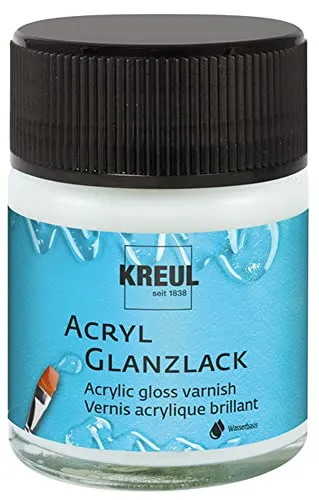 KREUL 79401 Acryl Glanzlack in weiß von Kreul