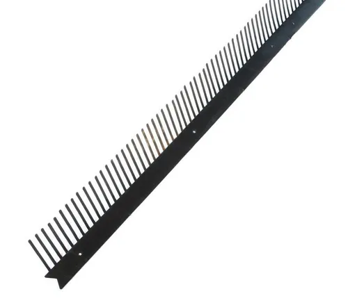 IVT Insektenschutz-Vorhang Traufenlüftungskamm 55 mm PVC Traufkamm Anthrazit 1 m, (1-St)