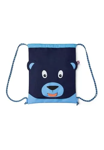 Affenzahn Sportbeutel für Kinder 1-5 Jahre - Individuell beschriftbar, aus 50% recycelten PET-Flaschen, mit verstellbarem Kordelzug und einzigartigem Design