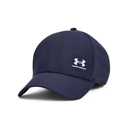 Under Armour Herren M Iso-Chill Armourvent Adj Kappe - Mützen, Caps und Stirnbänder für den Laufsport – Atmungsaktive Sportcap mit Iso-Chill-Technologie für kühlenden Komfort und verstellbarem Riemen für perfekte Passform.