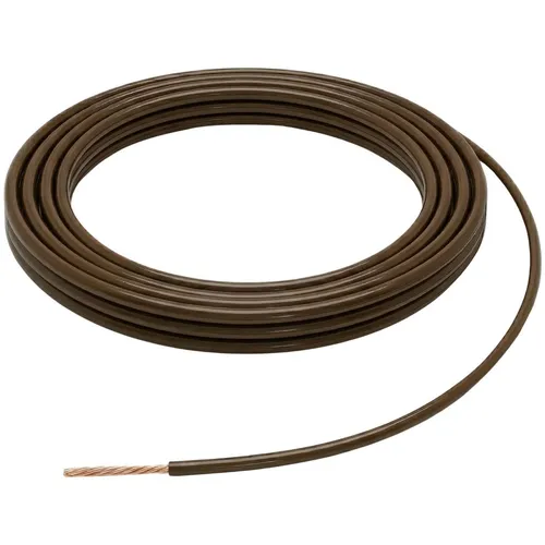 5m FLRY Fahrzeugleitung Braun 0,35mm² rund Kabel Litze KFZ Stromkabel