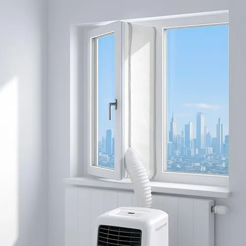 Fensterabdichtung für Mobile Klimageräte