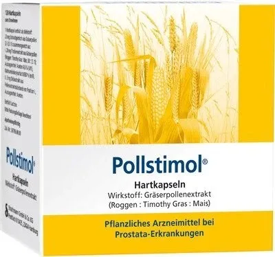 Pollstimol 120 ST - Pflanzliches Arzneimittel für Prostata-Gesundheit - Arzneimittel zur Linderung von Miktionsbeschwerden bei gutartiger Prostatavergrößerung (BPH) und chronischer Prostatitis, unterstützt die Prostata-Gesundheit auf natürliche Weise.
