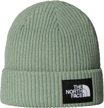 The North Face Salty Lined Beanie - Slate Moss (BQ1) OS - Warme Wintermütze für Männer, gefertigt aus 100% recyceltem Polyester, mit schnelltrocknendem FlashDry-Futter für optimalen Komfort und Feuchtigkeitsmanagement.