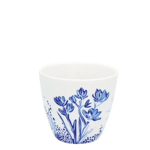 GreenGate Latte Becher Kristel blau in blau von GreenGate