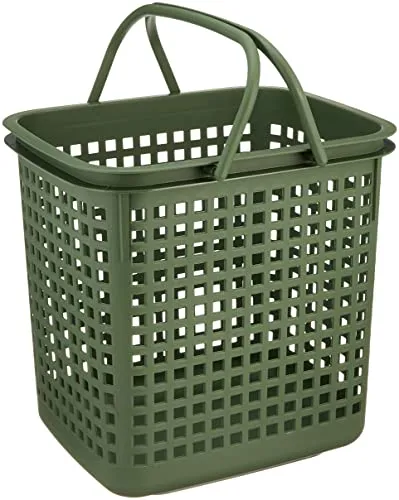 Hachiman Aufbewahrungskorb Cestino L Dunkelgrün in grün von sceltevie