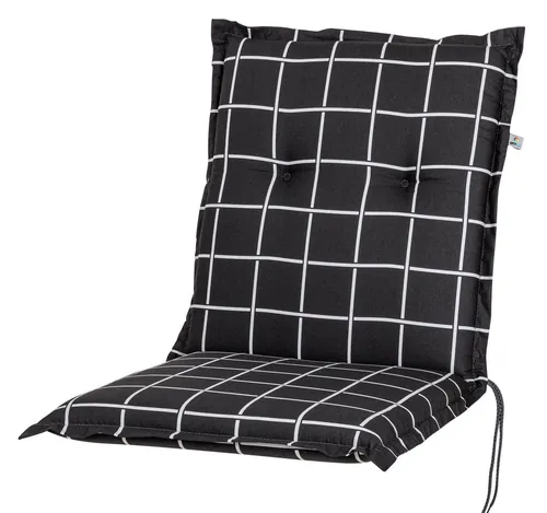 KETTtex Sesselauflage Niederlehner Milano 2398 anthrazit-grau 102x49x6 cm KETTtex