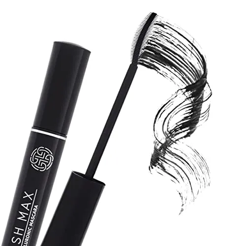 Lash Max Hyaluron | Wimperntusche für empfindliche Augen geeignet | Für Wimpernverlängerung geeignet | GL Beautycompany das ORIGINAL (Mascara (1er Pack))