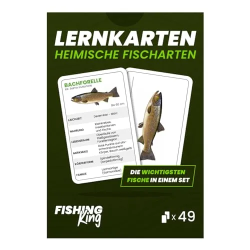 Fishing-King Fisch-Lernkarten