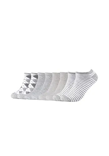 s.Oliver Unisex Sneakersocken 8er Pack 35/38 white von s.Oliver