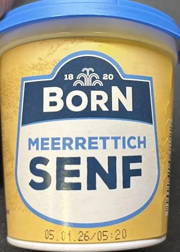 Born Senf Meerrettich, 200ml