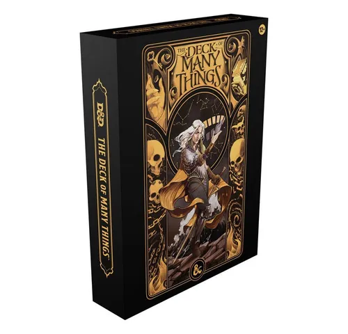 D&D RPG Deck of Many Things Alt HC - Bücher über das beliebte Rollenspiel Dungeons & Dragons, enthält einzigartige Karten für unvergessliche Abenteuer und spannende Entscheidungen.