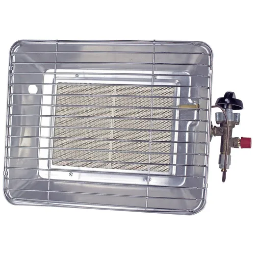 Gaslufterhitzer 4.2 kW Rothenberger Industrial - Heizstrahler mit 4,2 kW Leistung und robuster Bauweise. Ideal für schnelle Wärme in Werkstätten oder Baustellen, ausgestattet mit praktischer Piezozündung.