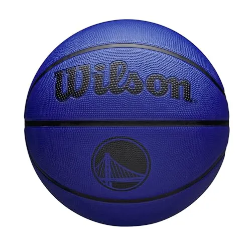 Wilson NBA Team Tribute SOLID BSKT GS Warrior 5, Blau von Wilson