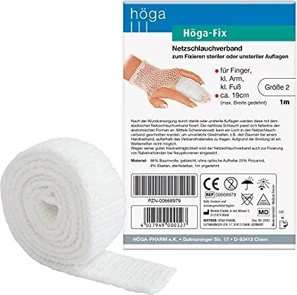 HÖGA-FIX Netzschlauchverb.Gr.2 1 m 1 St