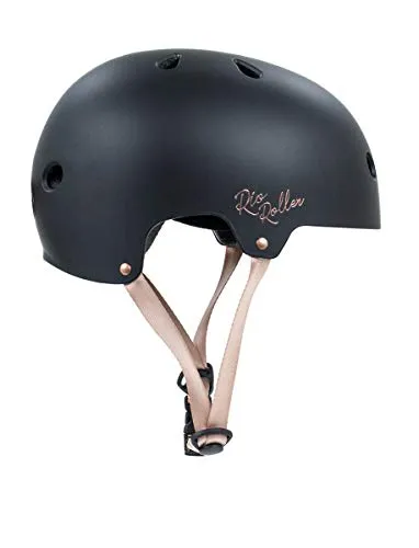 Rio Roller Rose Helmet Skateboard-Helm, Unisex, für Erwachsene, Schwarz (Black), 53-56 cm
