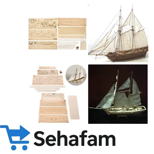 Holz Schiffsmodell Bausatz für Kinder - Förderung von Kreativität und Lernen