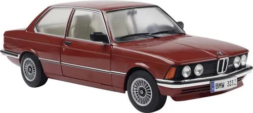 Solido 421186492 - 1:18 BMW E21 323I kastanien rot metallic - Detailgetreues 1:18 Modell des BMW E21 323I in kastanienrot metallic, perfekt für Sammler und Autoliebhaber.