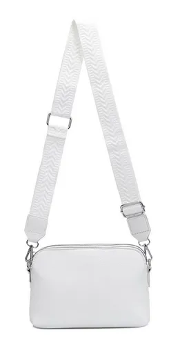 ITALYSHOP24 Schultertasche Damen Tasche Bodybag Umhängetasche Crossbody Brusttasche Handtasche, Crossover Muster Taschengurt Smartphone Geldtasche Abend Handy Clutch