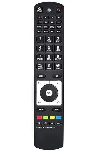 Ersatz Fernbedienung for Telefunken TV | T32LHD936S | T32LHD936S | T32R906 | T32R970 | T40R912 | T42R845 DVB-CT 3D |