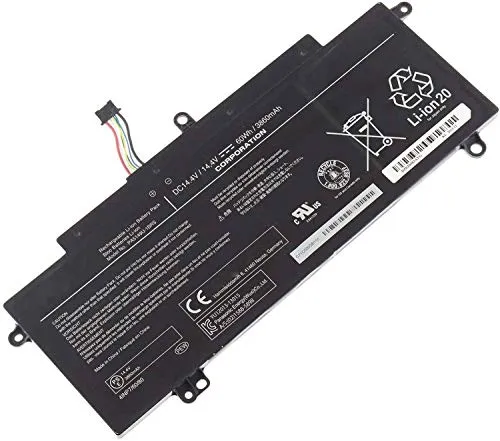 PA5149U-1BRS 4INP7/60/80 (02) 1588-5898 Laptop Batterie Ersatz für Toshiba Tecra Z40-A Z40-B Z40-C Z40-A-10X Z40-A-16Q Z40-C-11P Z40T-A1410 Z50 Z50-A-0DU Z50-A-07Q Z50-A Z50-A-11H(14.4V 60Wh)